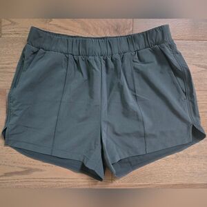 Zella Green Athletic Shorts Lightweight Elastic Waist